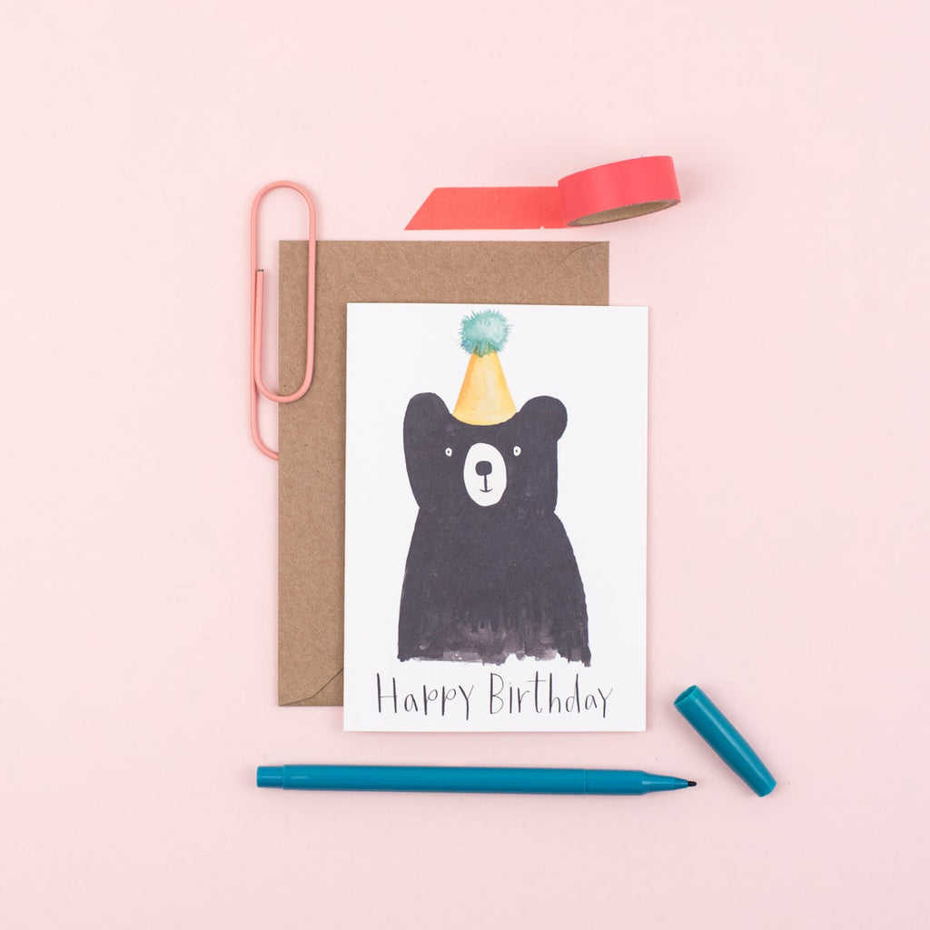 Letterbox Lane, Happy Birthday Bear Card